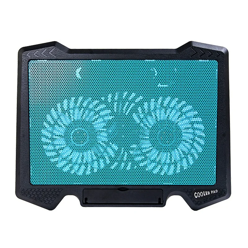 

Охлаждающая подставка для ноутбука, бесшумный светодиодный вентилятор для ноутбука 12-17 дюймов