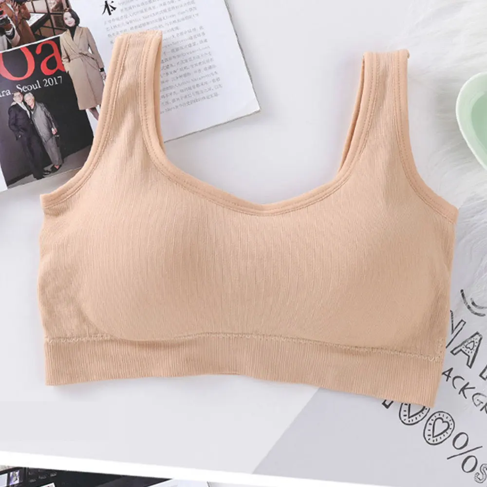 Бюстгальтер женский бесшовный со стальными кольцами |