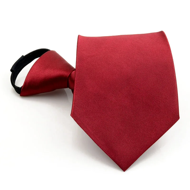 Модный галстук 8 см для мужчин и женщин тонкий узкий без застежки легко тянет