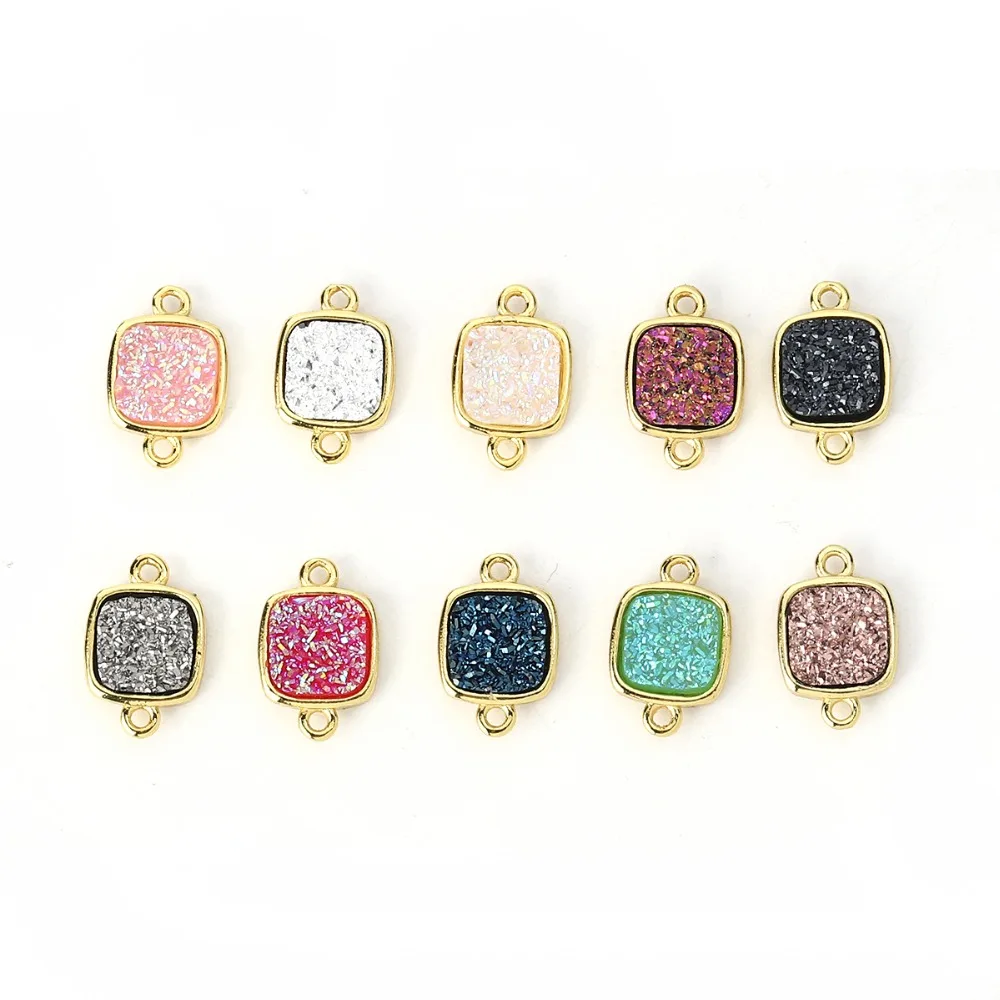 DoreenBeads 2 шт. Мода Синтетические кварцевые соединители для изготовления ювелирных