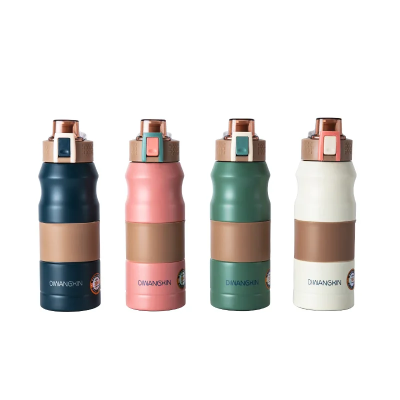 

500ml New Design Stainless Steel Sports Vacuum Insulated Thermos Water Bottles School Child Drinking Flask