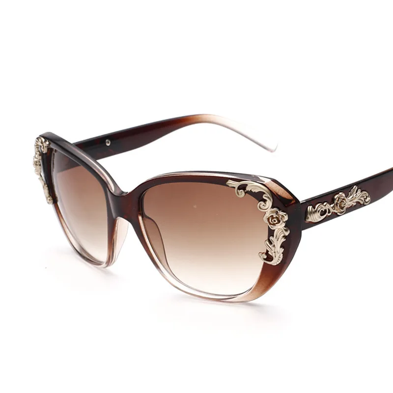 Женские солнцезащитные очки оверсайз элегантные роскошные брендовые