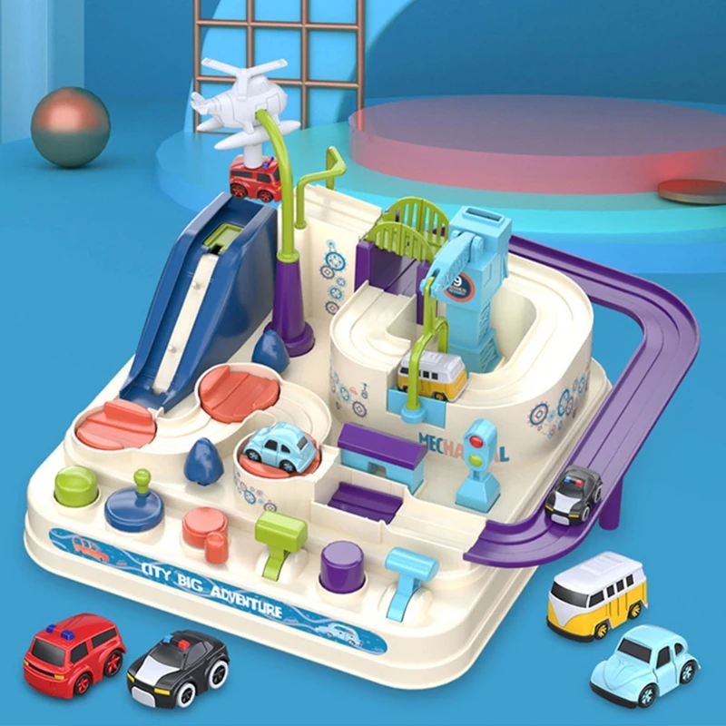 Автомобиль модель города спасательный Дошкольный обучающий игрушечный