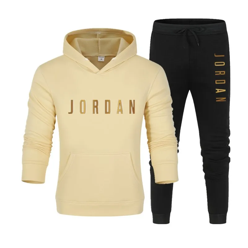 

Men's sportswear sportswear suits men's sports hoodies + pants suits casual jogging sportswear i