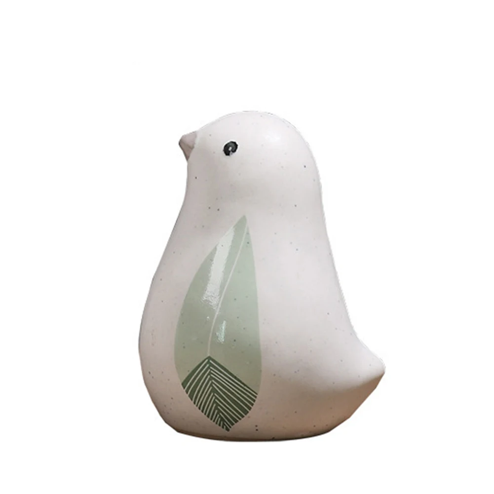 Скандинавские керамические статуи птицы Статуэтка Модель домашнего шкафа для