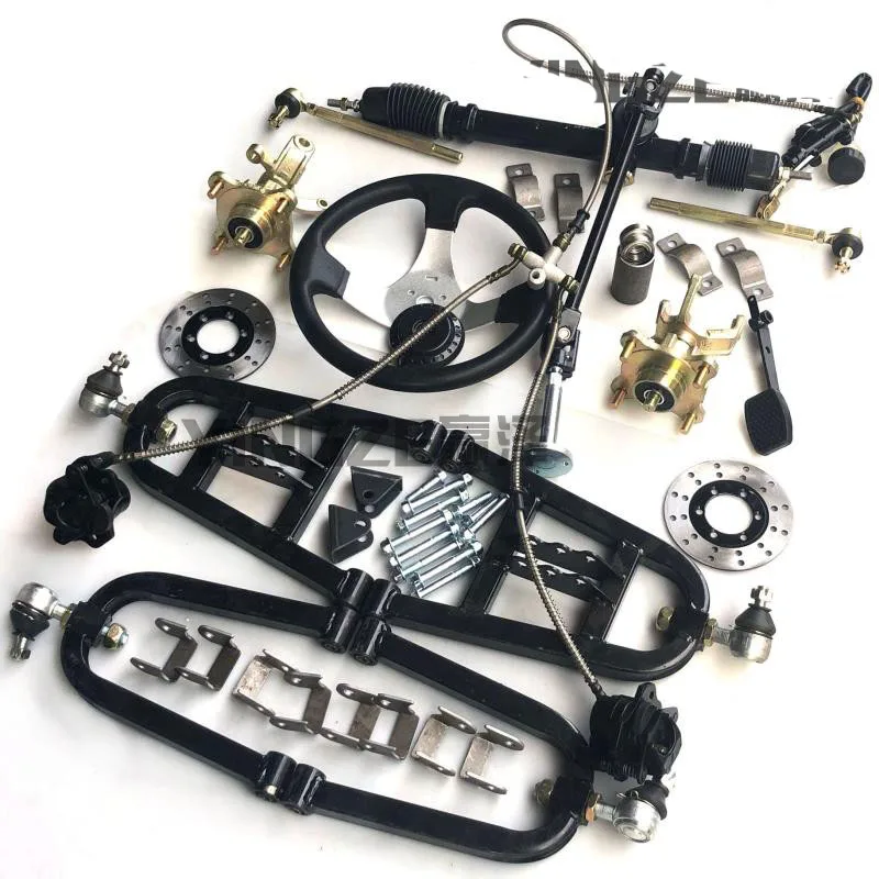 Четырехколесный вездеход для картинга четырехколесный 100/14 мм фланцевый рулевой