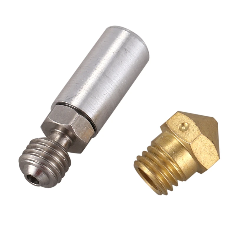 3D Printer Extruder All Metal Hotend Groove Mk10 Nozzle Heating Block Brass for Wanhao I3 Plus | Компьютеры и офис