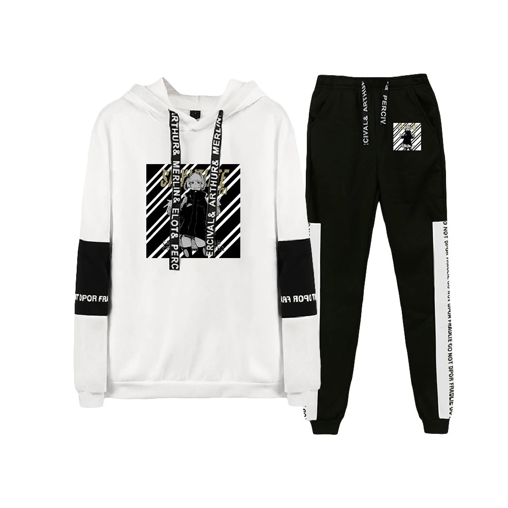 

Call of the Night Two-piece suit Women/Men Long Sleeve Hoodies+Jogger Pants Hip hop Casual Harajuku Trendy Clothes