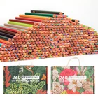 Профессиональные мягкие Масляные карандаши 520 цветов, деревянные цветные карандаши для рисования, Набор для раскрашивания, школьные товары для рукоделия