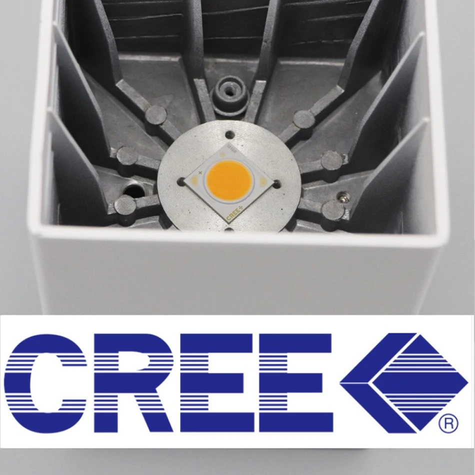 Goede Surface Mounted Vierkante LED Downlight Wit Zwart Hoge Kwaliteit Voor Kamer/Gang/Hal/Foyer AC85-260V COB Cube Spot Light