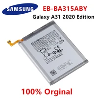 samsung orginal eb ba315aby 5000mah battery for samsung galaxy a31 2020 edition sm a315fds sm a315gds mobile phone