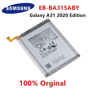 samsung orginal eb ba315aby 5000mah battery for samsung galaxy a31 2020 edition sm a315fds sm a315gds mobile phone free global shipping