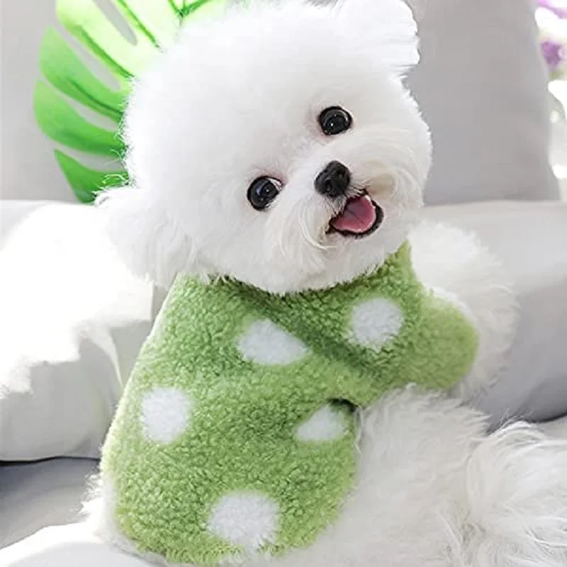 New Warm Dog Clothes For Small Medium Dogs Knitted Cat Sweater Pet Clothing Chihuahua Bulldogs Puppy Costume Coat Winter | Дом и сад