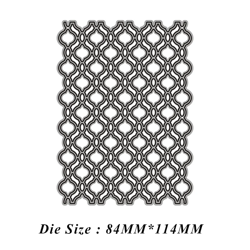 

JMCRAFT Lantern Shaped Background #3 Metal Cutting Dies DIY Scrapbook Handmade Paper Craft Metal Steel Template Dies