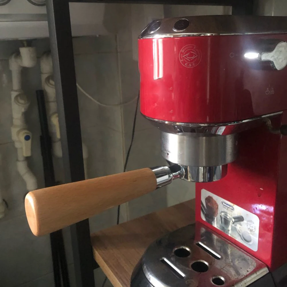 

Coffee Machine Part 51mm Alloy Coffee Machine Bottomless Filter Holder Coffee Maker Replacement Parts for Delonghi ECO680