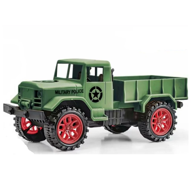 2 канальная модель военного грузовика с дистанционным управлением 1:24