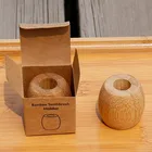 Деревянный держатель для зубной щетки Зубная щетка из эко-бамбука дюймов, подставки для ванной комнаты