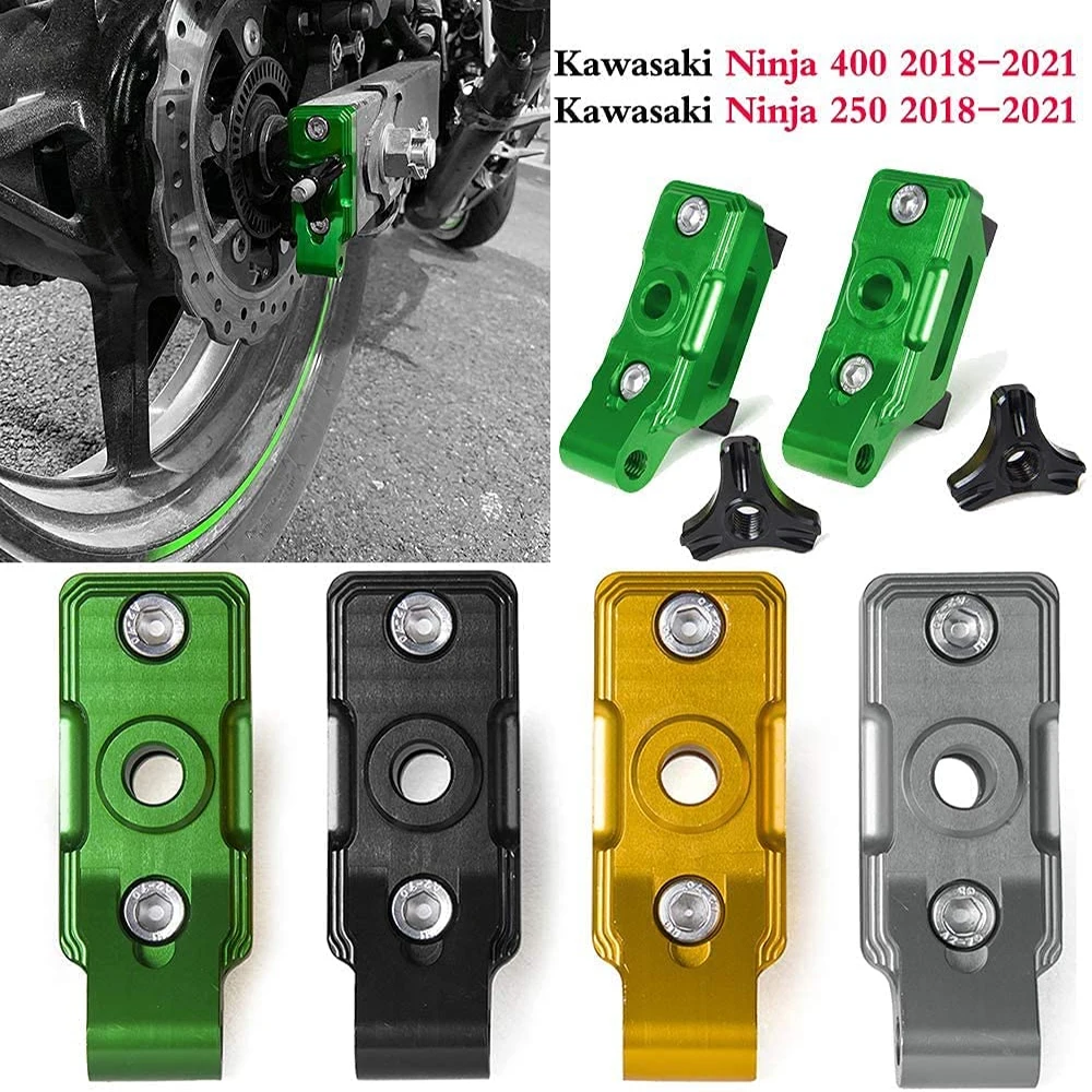 Мотоциклетные аксессуары Ninja400 натяжители Catena задняя ось блоки регулировки цепи