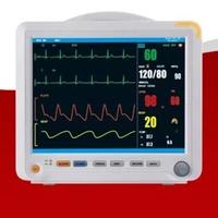 multi parameter icu patient monitor pulse ecg blood pressure temperature oximeter health care medical equipment yk8000b