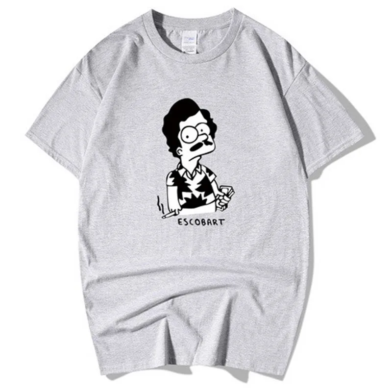 Новые мужские модные дыни с принтом букв хлопковая рубашка 2019 Мужская футболка