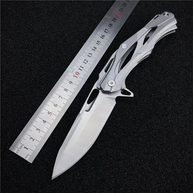 

Folding Knife EDC High Quality Portable 5cr18mov BLADE ALL STEEL HANDLE Tactical Knife Camping Survival Knife hunting knives