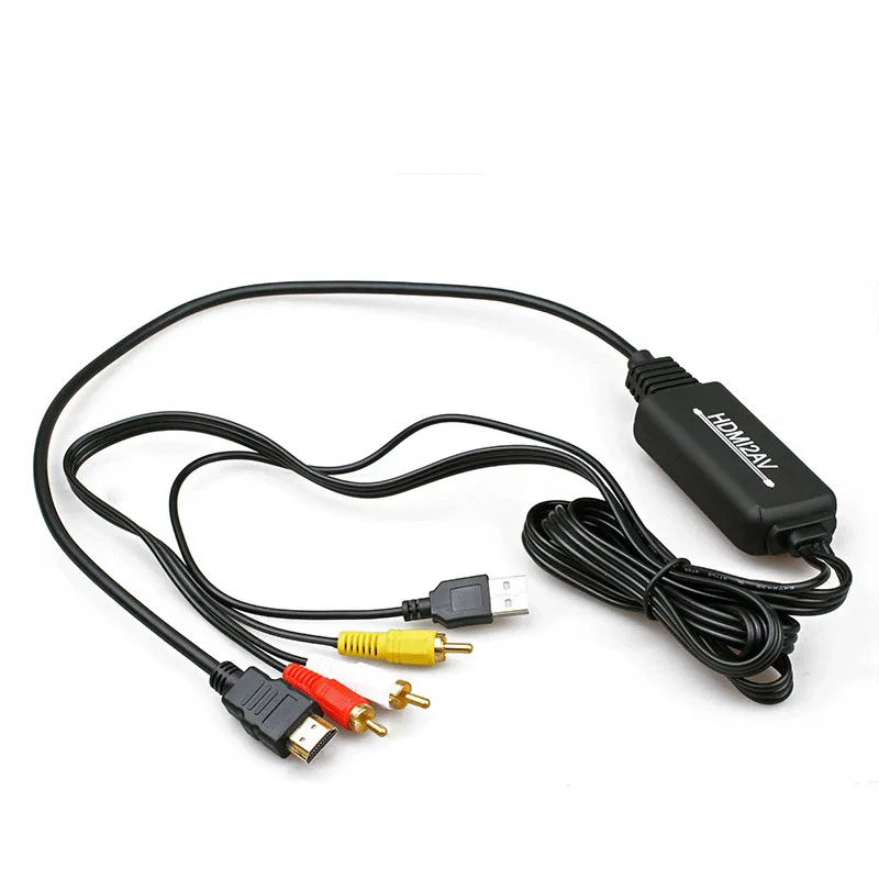 1080P HDMI в AV Line компьютерный Millet Barley Box видео HD интерфейс для старого телевизора