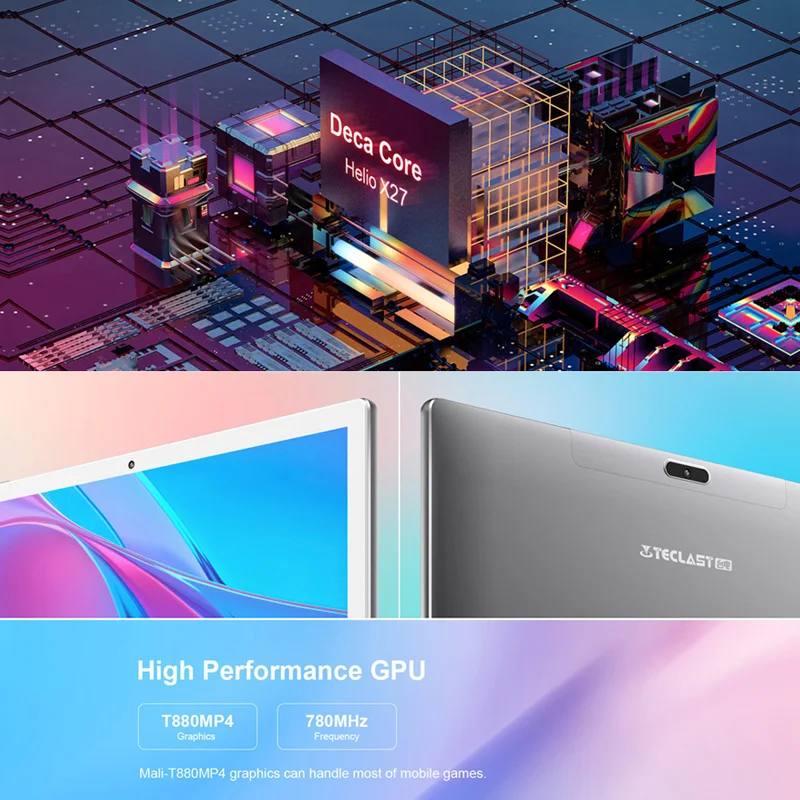 Teclast M30 10 1-дюймовый планшет 2560x1600 2 5 K IPS-экран 4G фаблет десятиядерный MT6797 X27 4 Гб ОЗУ