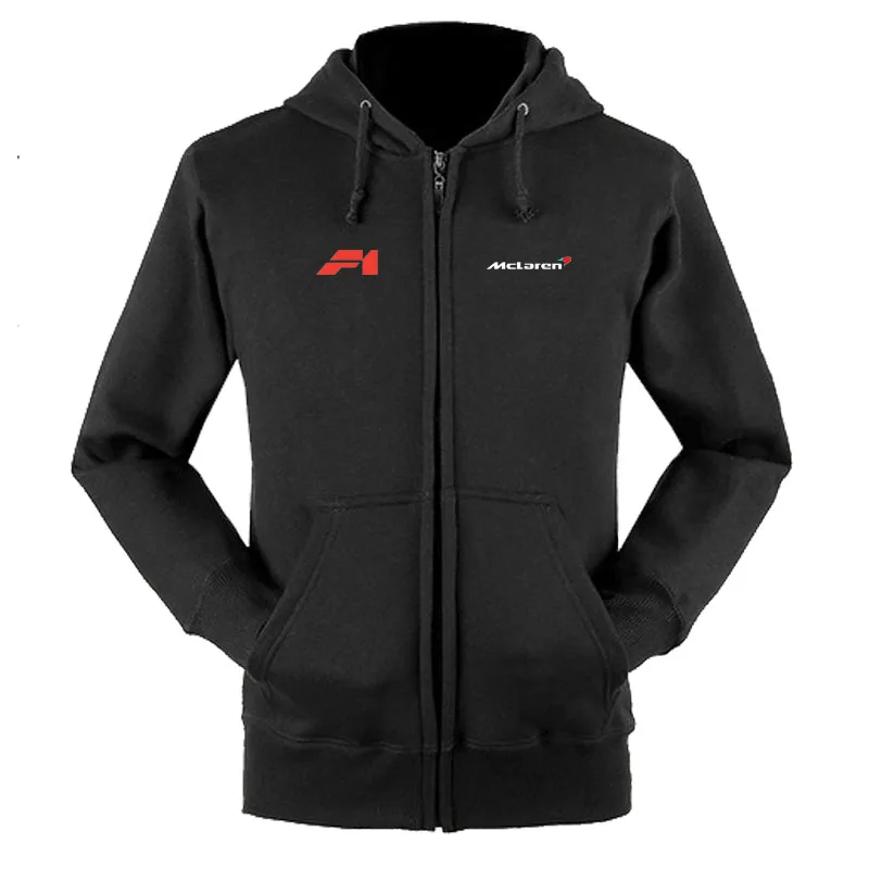 

2021 McLaren logo zipper sweatshirts coat custom 4S shop zipper hoodie jacket