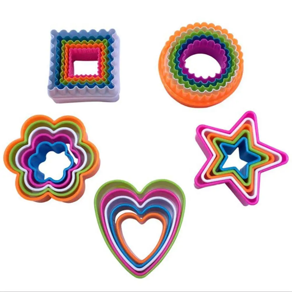

5Pcs/Set Cookie Cutter Cake Mold Biscuit Fondant DIY Tool Biscuit Cake Kitchen Cake Cooking Tools Baking Cookie Kitchen Mol M0T4