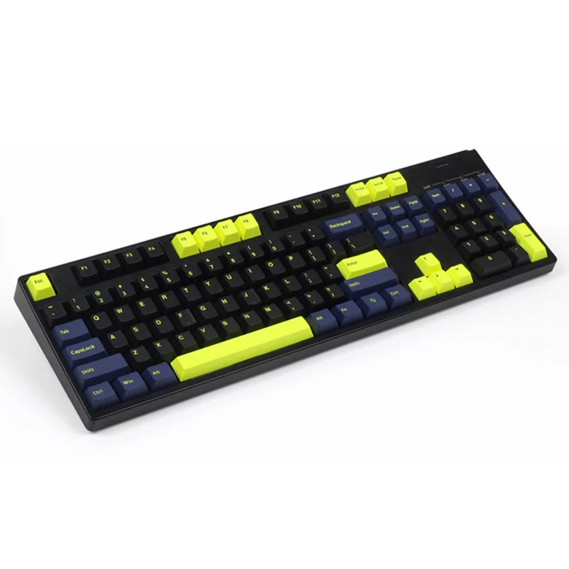 

Juego de teclas PBT de 166 teclas, tapa de tecla de moldeado de dos colores para 108/104/96 teclas Mx Switch, Teclado mecánico