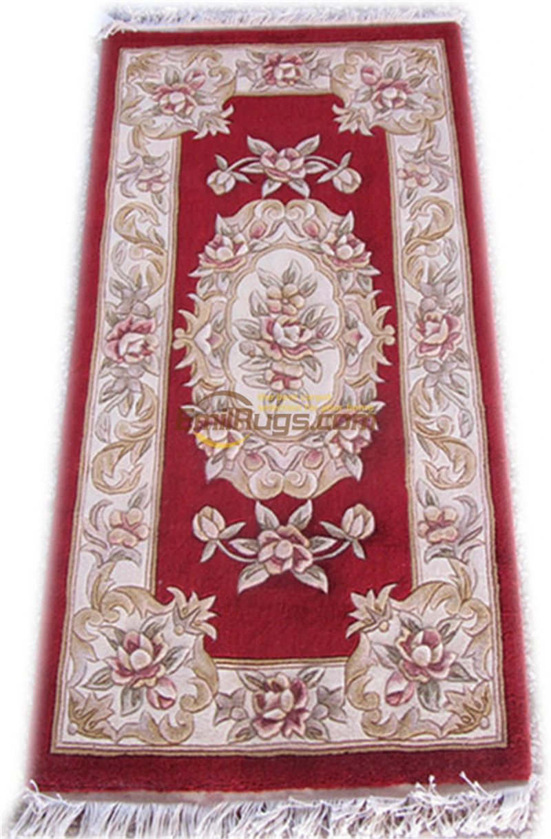 Традиционный большой цветочный античный ковер для французского творчества