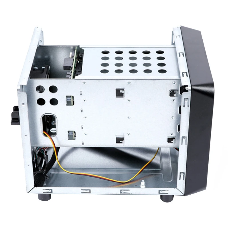 Мини ITX Горячая замена 4 Bays NAS Облачное хранилище IPFS сервер|Корпуса для