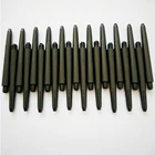 100 шт. валы Дротика s стержень лук для стрельбы из лука стержни средняя 2BA винтовая нить Дротика s Аксессуары нейлон 48 мм Дротика ствол