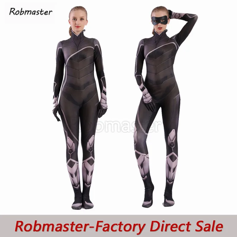 Костюм-комбинезон женский с 3D-принтом бессонница | Тематическая одежда и