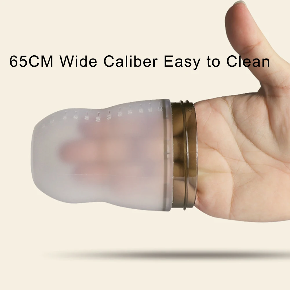 220 мл Бутылочка для новорожденного ребенка бутылочка грудного молока Мягкая