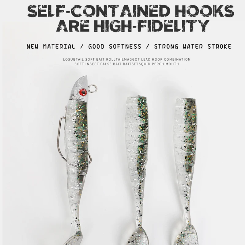 Рыболовная приманка гольян с мягкой головкой 11 см/21 г|Наживки для рыбной ловли| |