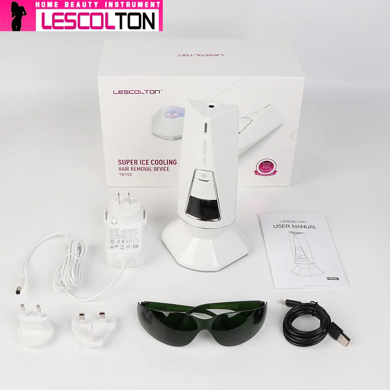 

Lescolton Laser Hair Removal Device Painless ICE Cold Pulsed Light IPL Epilation For Women Permanent Photoepilator Facial Body