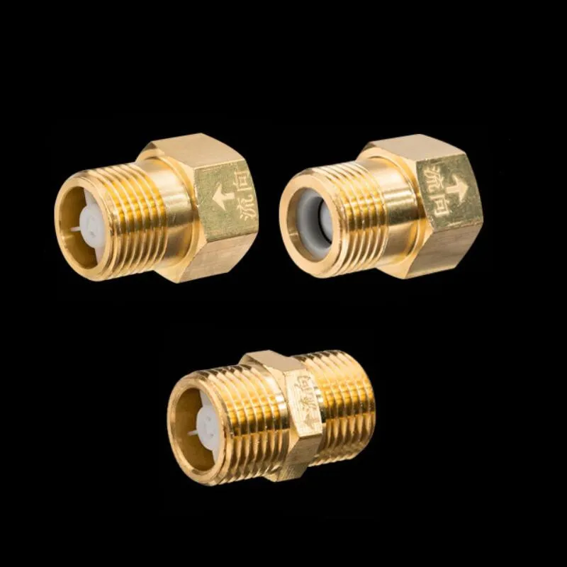 Латунный односторонний обратный клапан с внутренней резьбой BSP 1/2 дюйма для