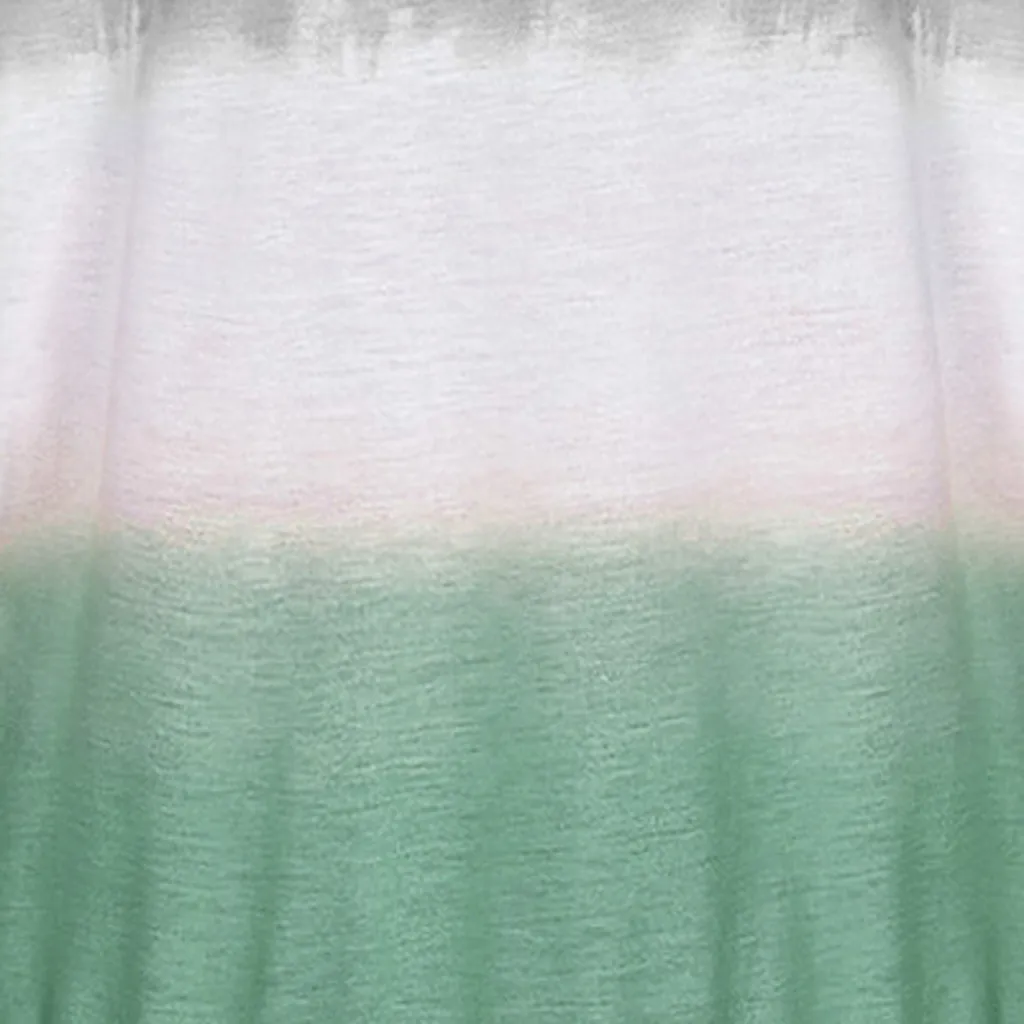 Женская Осенняя толстовка модная градиентная рубашка с длинными рукавами и