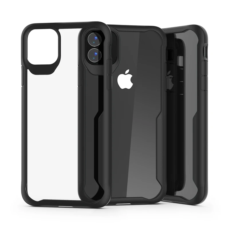 Защитный чехол OMEVE для iPhone 11, Гибридный ТПУ жесткий защитный чехол, прозрачная задняя крышка для iPhone 11, бампер, чехол для iPhone11, чехлы для телефонов