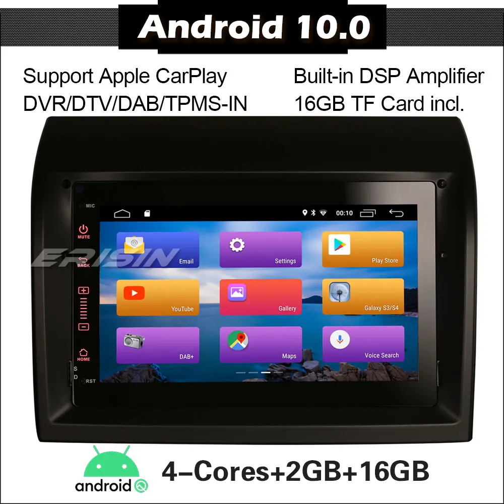 Автомагнитола для Fiat Citroen Jumper Peugeot Boxer DAB + OBD Android 10 0 DSP GPS 1 DIN 3074|Автомагнитолы| |