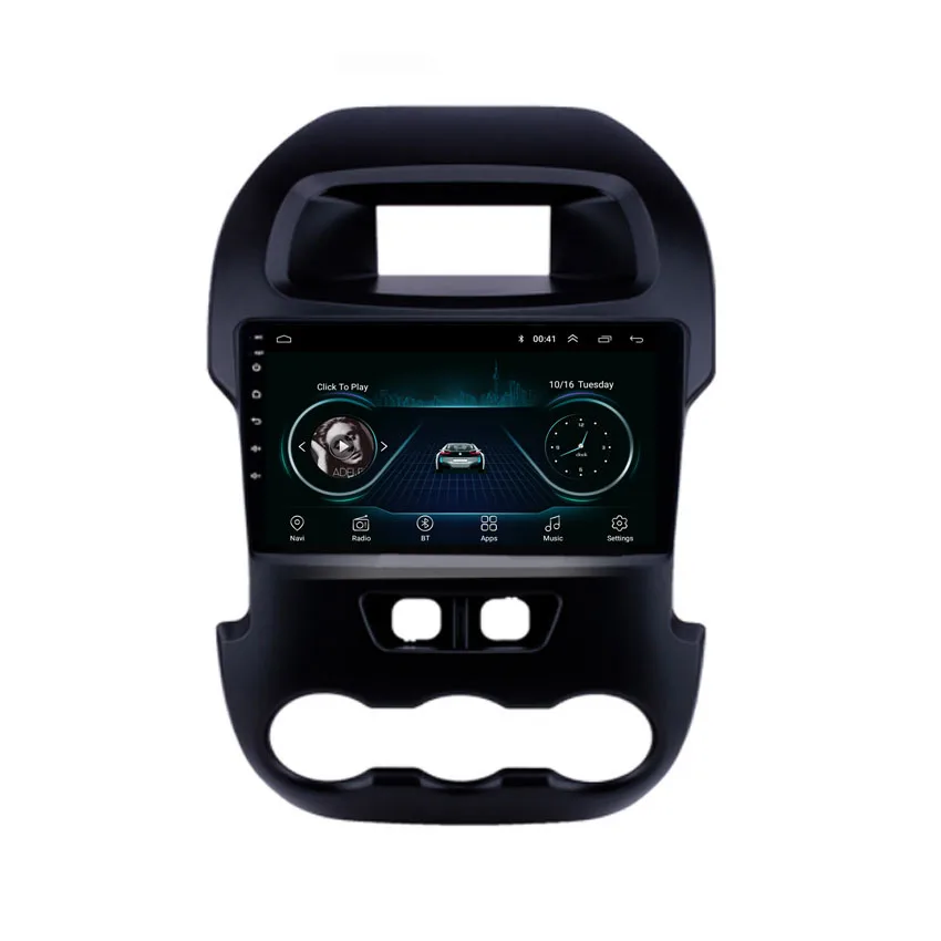 4G LTE Android 10 1 для Ford Ranger 2011 2014 мультимедийный DVD плеер навигация GPS