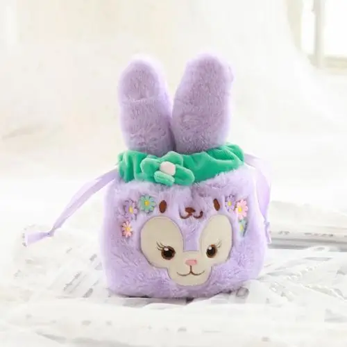 7 Медведь Даффи Stellalou Sanrio, Hello Kitty с рисунками из мультфильма «My Melody Cinnamoroll персонажи Little Twin Stars косметичка Сумка для хранения на шнурке сумки-косметички - Цвет: 7