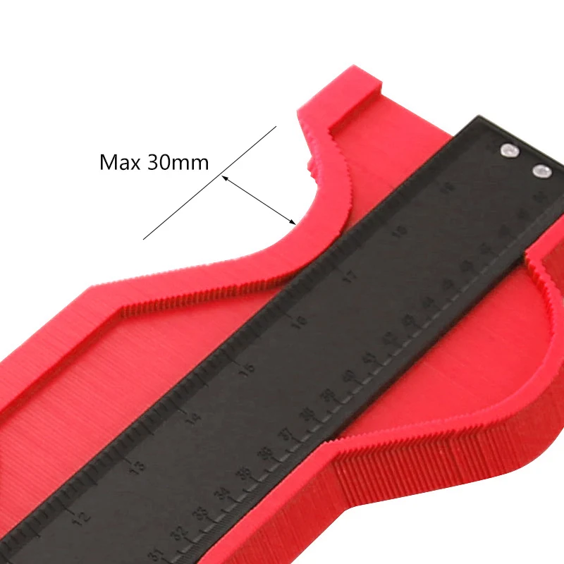 Contour Duplication Gauge 20 inch Outline Standard ABS Plastic Marking for Tile | Инструменты