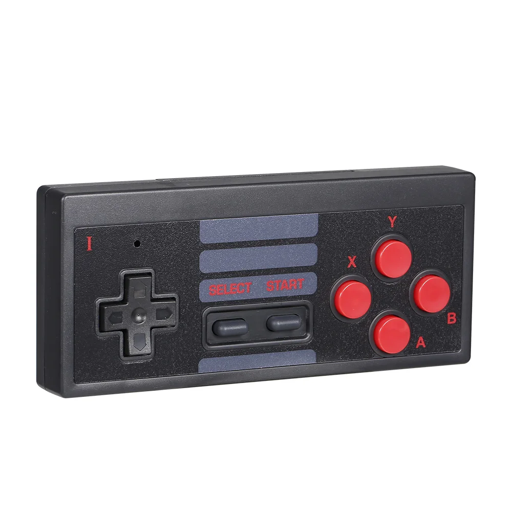 Классическая игровая мини-консоль 628 встроенных игр видеоприставка с двумя