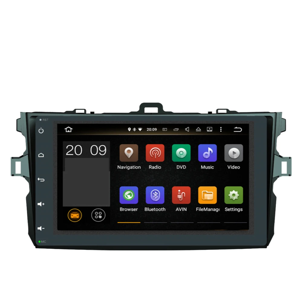 

Android 10.0 Car GPS Navigation for Toyota Corolla 2007-2012 Auto Radio Stereo Multimedia DVD Player with Bluetooth WiFi Mirror