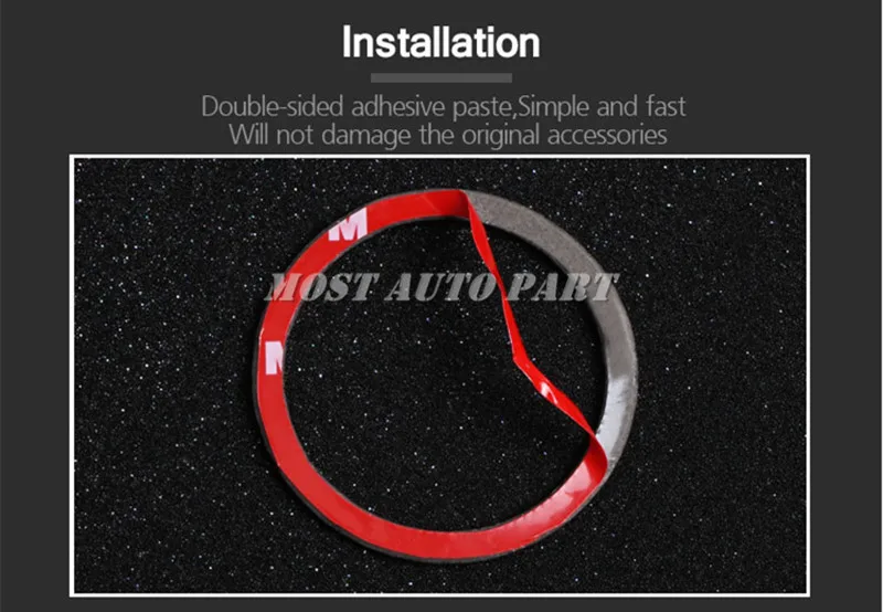 Углеродное волокно боковые панели устанавливаемое на вентиляционное отверстие