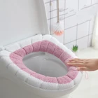 Толстое теплое сиденье для туалета, Универсальный Коврик для унитаза, домашний зимний удобный коврик для унитаза, аксессуары для ванной комнаты