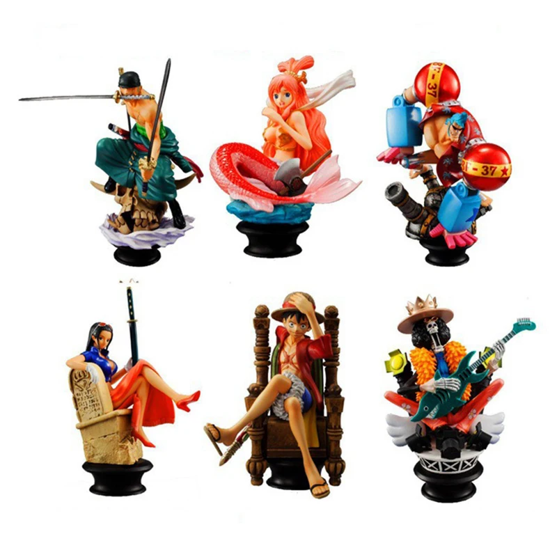 

Anime One Piece Chess Uzumaki Sabaku No Gaara Action Figure 2 Years Later PVC Collection Model Dolls Toy for Gifts