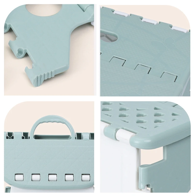 18 дюймовый нескользящий складной ступенчатый стул для детей и взрослых с